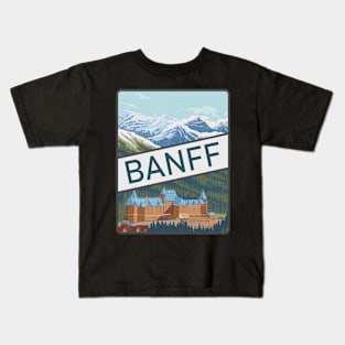 Banff Decal Kids T-Shirt